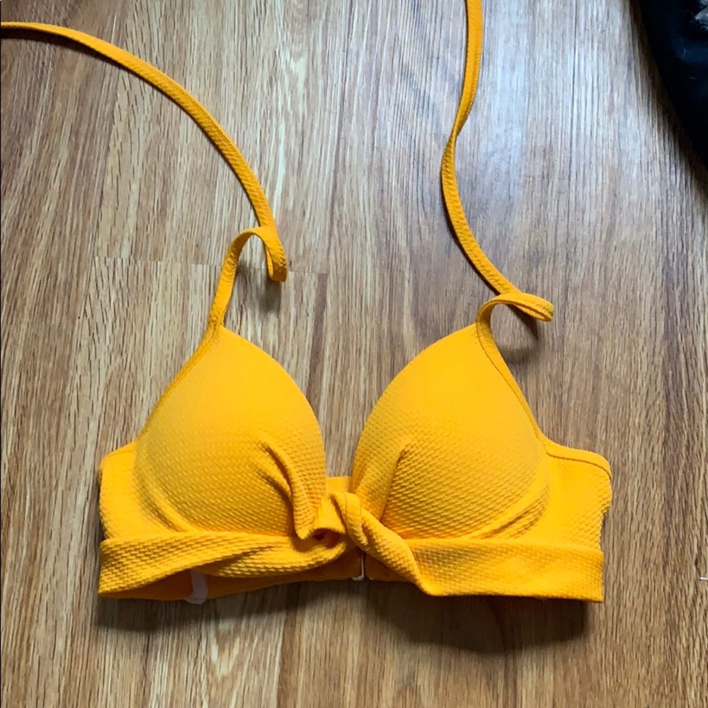 Yellow Bikini Top